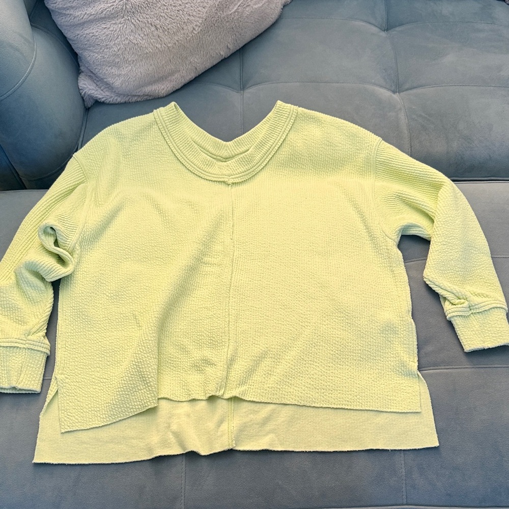 Aerie Soft Green Knit Sweater